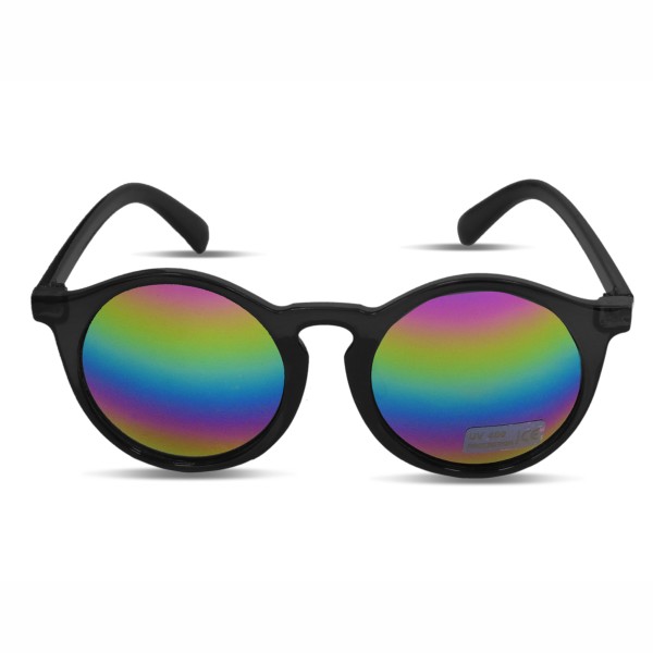 Sonnenbrille Fashion Verspiegelt Rund Sommer Fun