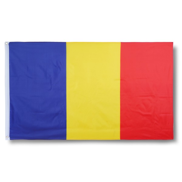 Rumänien Romania Fahne Flagge 90 x 150 cm Fanartikel Hissfahne Ösen WM EM